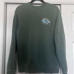 Dewey Beach Surf Shop Green Crewneck Sweatshirt